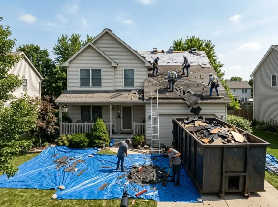 roof-replacement-debris-remova-004 — frequently asked questions, Cheapest Dumpster Rentals in Des Plaines, IL